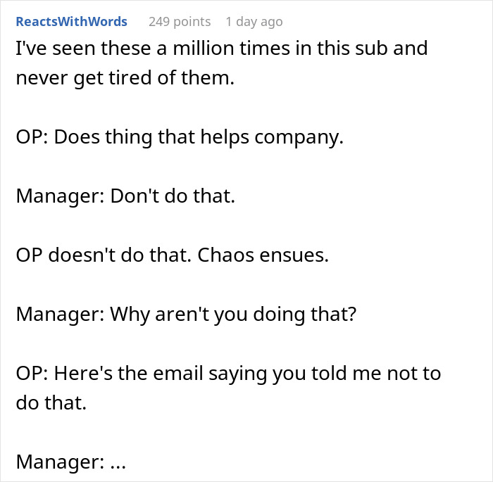 Employee Gets To Maliciously Comply 5 Years After Boss Created A Rule As They Kept The Email