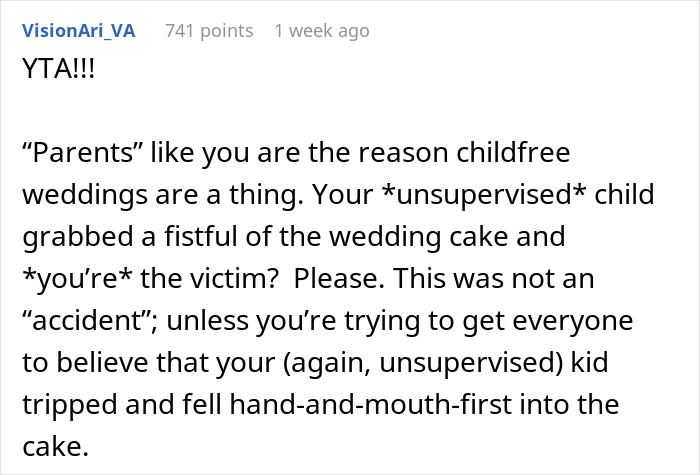 Wedding Drama Ensues After 4YO Ruins Cake With His Hands, Bride Kicks Out Mom, Her Husband And Kid