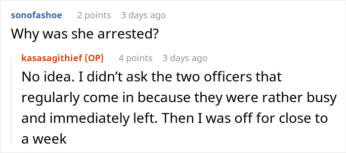 Cashier Is Friendly With Sheriffs That Come Regularly, Gets To Witness Karen Customer’s Arrest