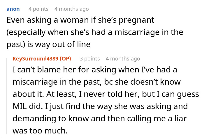 “Why Are You So Obsessed With My Uterus”: Lady Claps Back As SIL Wants To Know About Pregnancy