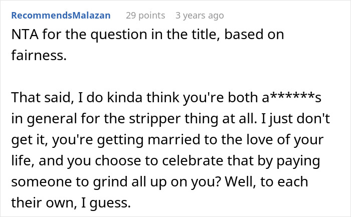 “Wouldn’t Explain How”: Man Upset His Fiancée Wants A Female Stripper At Her Bachelorette