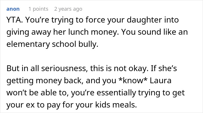 Teen Refuses To Buy Lunch For Stepsis As She Can’t Afford It But Doesn’t Try To Get Part-Time Job