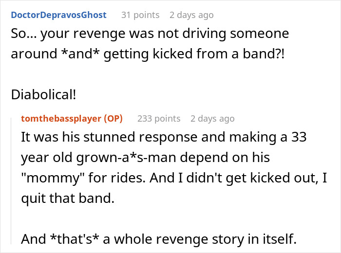 Wannabe Rock Star Gets Reality Check After Losing His Only Ride By Complaining About Rules