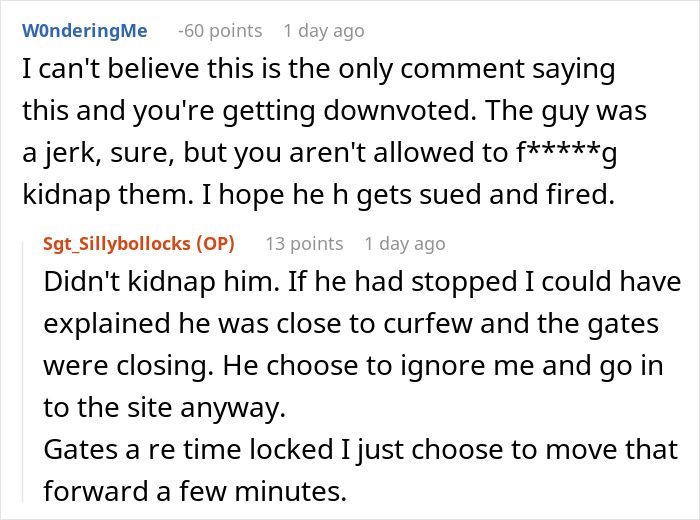 Rude Guy Thinks He Can Ignore Security, Regrets It After Wasting 5.5 Hours Instead Of 30 Seconds