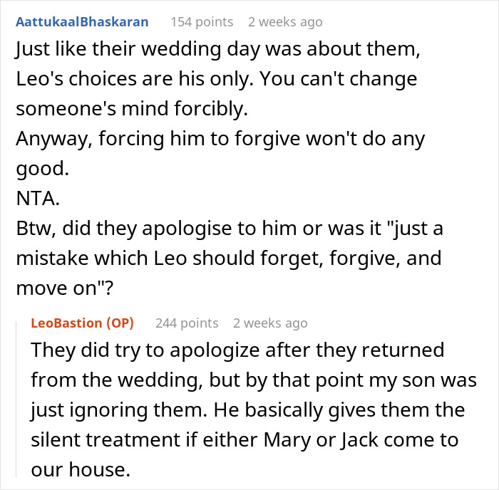 “Just A Small Mistake”: Teen Gets Uninvited From Uncle’s Wedding, Refuses To Forgive Him