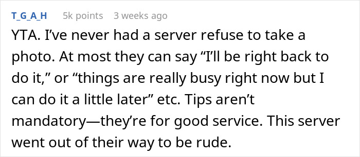 Man Calls Out Wife For Not Tipping A Server After She Denied Her Request, Gets A Reality Check