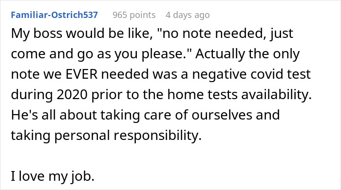 One Sick Day Turns Into Whole Week Off For Employee Who Maliciously Complied With Boss's Request