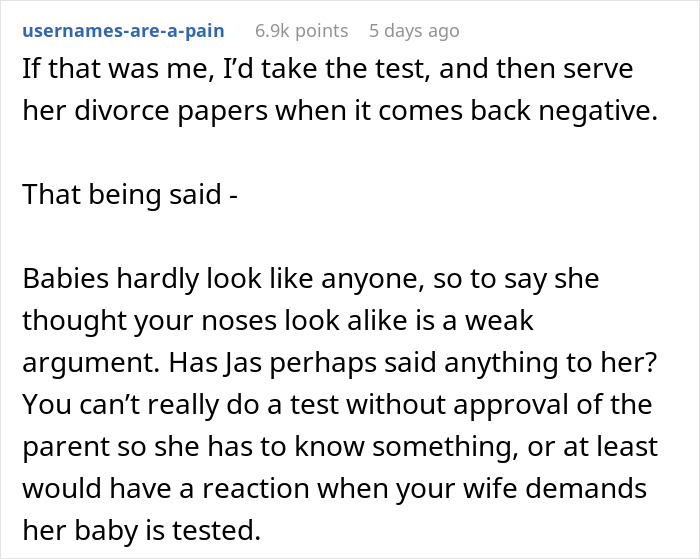 “I'm Betraying My Integrity”: Man Refuses To Take A Paternity Test For His Wife’s Friend’s Baby