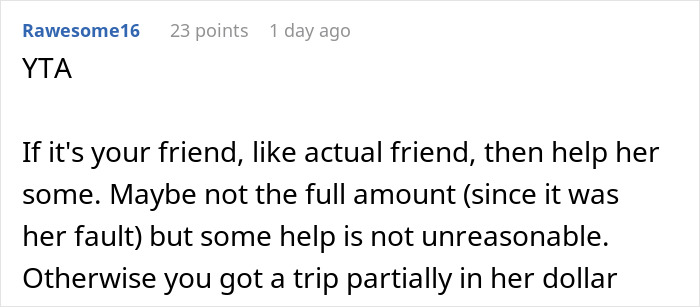 Woman Demands Friends Pay Her Back For The Vacation She Didn’t Go On Despite It Being Her Fault