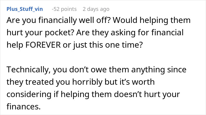 “AITA For Refusing To Help My Foster Parents After They Treated Me Like A Servant?”