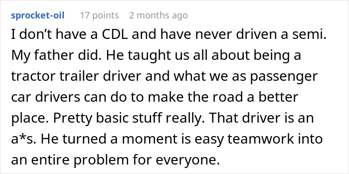 Trucker Refuses To Let Jerk Boomer Have His Way, Waits Patiently As He Screws Himself Up