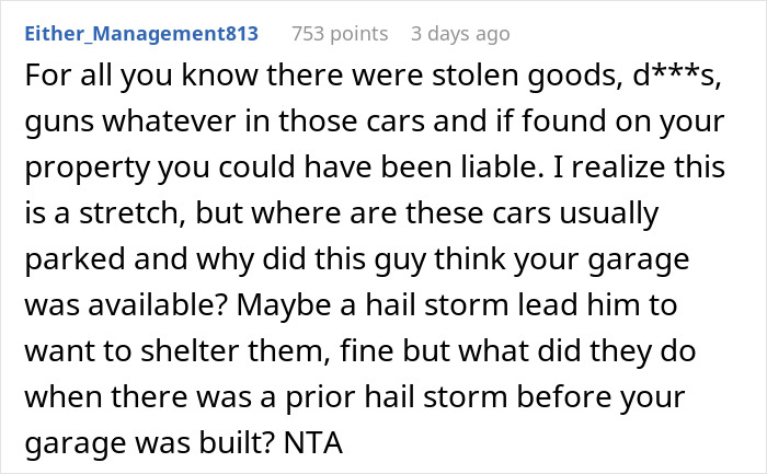 Neighbors Think They Can Park In Person’s Garage Without Permission, Get A $1,000 Reality Check