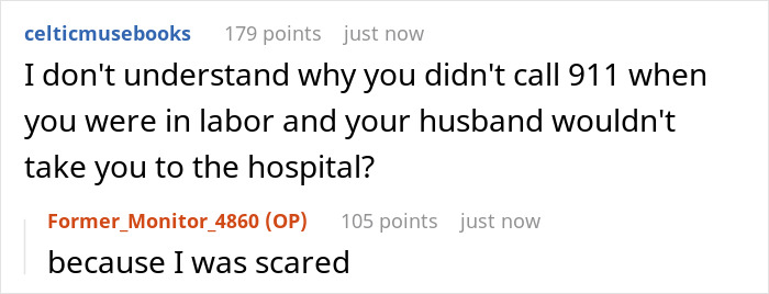 “[Am I The Jerk] For Telling My Husband That He Absolutely Ruined The Birth Of Our Child?”