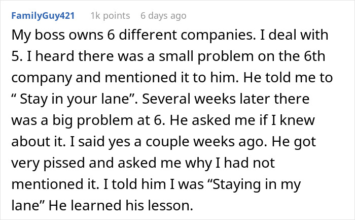 Boss Backs Out Of Verbal Agreement, Loses It After Employee Does The Same Thing To Him