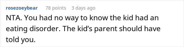 Child Rejects Their Go-To Food After An Harmless Joke At A Birthday Party