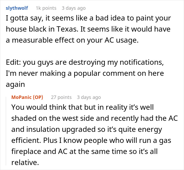 HOA Karen Loses It After Family Paints House Black, Demands Immediate Repaint