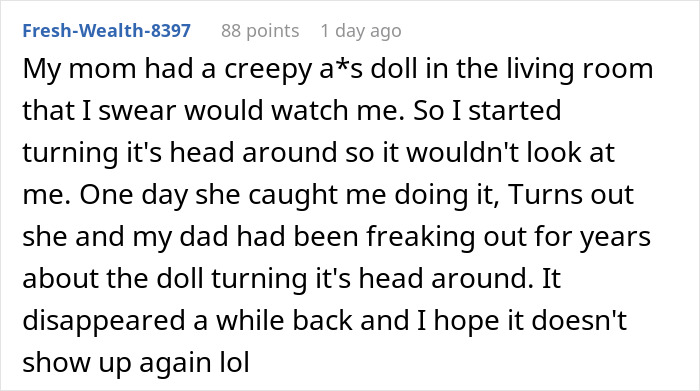 Woman Gets A “Cursed” Doll From Her Grandma, Wonders What To Do With It