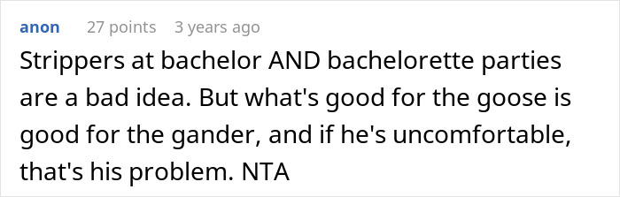 “Wouldn’t Explain How”: Man Upset His Fiancée Wants A Female Stripper At Her Bachelorette