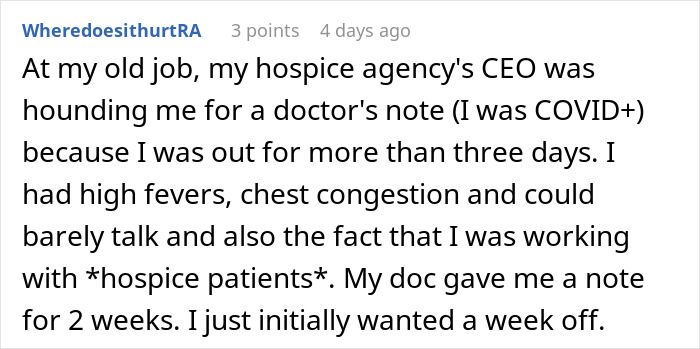 One Sick Day Turns Into Whole Week Off For Employee Who Maliciously Complied With Boss's Request