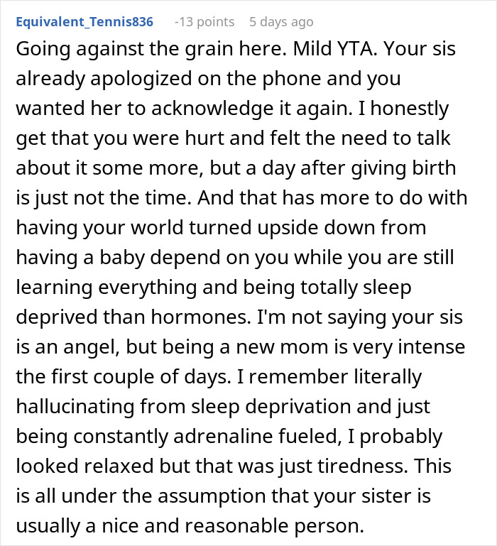 Woman Withholds Her Baby From Mom And Sister After They Disappointed Her While She Was In Labor