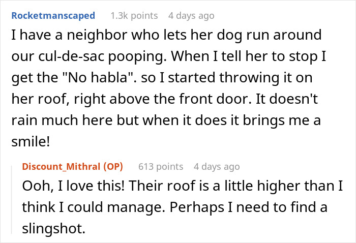 Woman Enjoys Neighbor’s Cursing Tirade As They Find Dog Poop That Once Was In The Yard Next Door