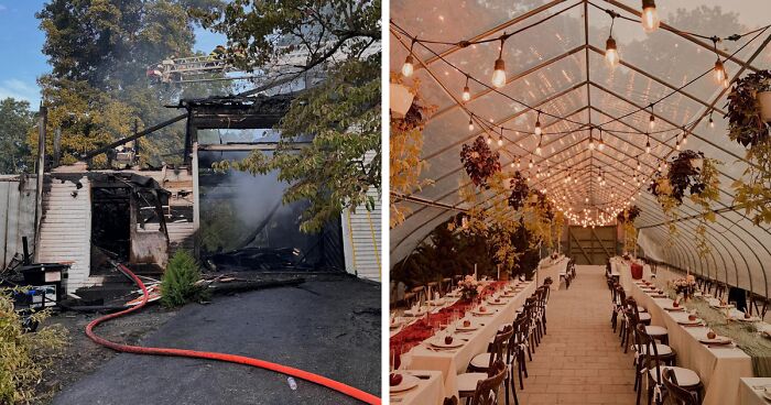 People Are Impressed By This Community Who Teamed Up To Help A Couple After Venue Burns Down