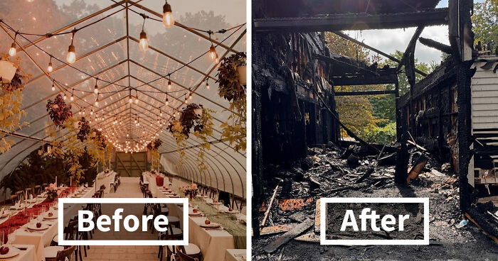 Thanks To A Wonderful Community, This Wedding Went On Despite Fire Burning Down The Venue