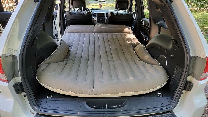 Road Trip Or Camping Trip, This Suv Air Mattress Transforms Your Car Into A Cozy Cabin (Just Add Snacks And Good Company)