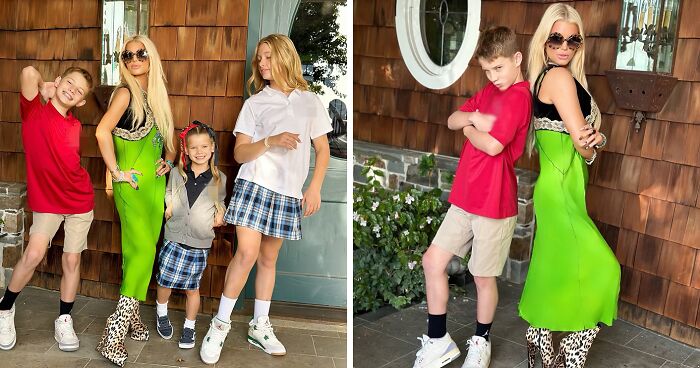 Jessica Simpson’s Back-To-School Photos With Her Kids Had Fans Concerned About Their Safety