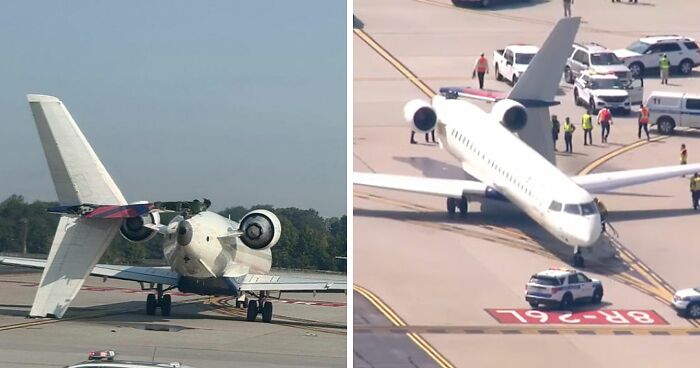 Two Delta Planes Collide With “Loud Bangs” On Atlanta Airport Runway