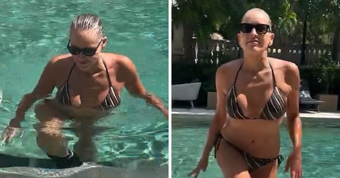 Sharon Stone Flaunts Bikini Body At 66 With Poolside Video: “Still The Hottest American Actress!”