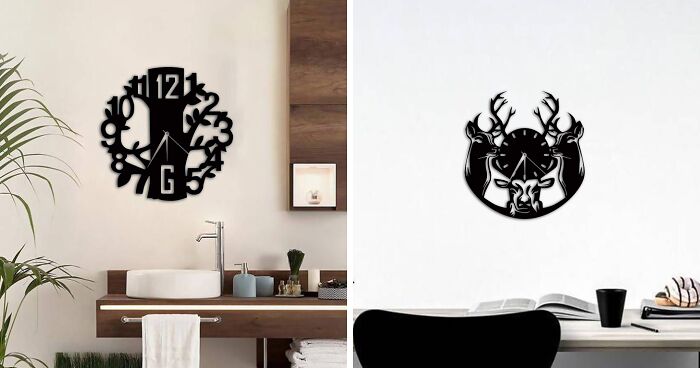 I’ve Found These Unique Wall Clocks (5 Pics)