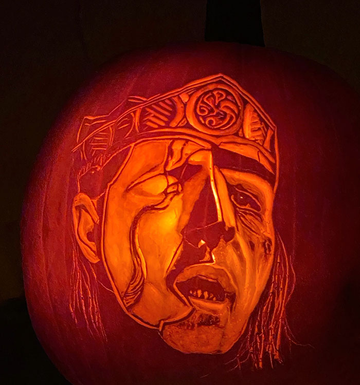 Viserys Targaryen Pumpkin