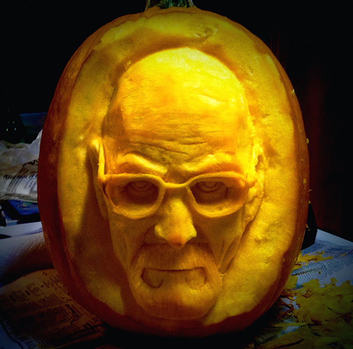 Here's A Pumpkin Carving I Did A Few Years Back