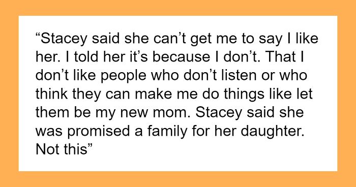 Teen Rejects Dad’s Second Wife As Mom, Dad Realizes He Should Have Listened To Son Earlier