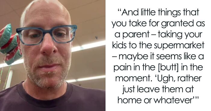 Dad Goes Grocery Shopping After Dropping Kids At College, Realizes What A Big Change It Is