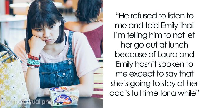 Woman Almost Prohibits Ex Giving Their Daughter Lunch Money As It's Excluding Her Stepsis