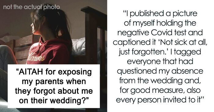 Couple Lies To Guests That Daughter Has Covid After Forgetting To Include Her In Their Wedding