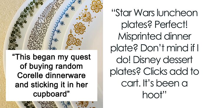 Woman Spends 15 Years Replacing One Of Her Mom’s Broken Plates With Hilarious Alternatives