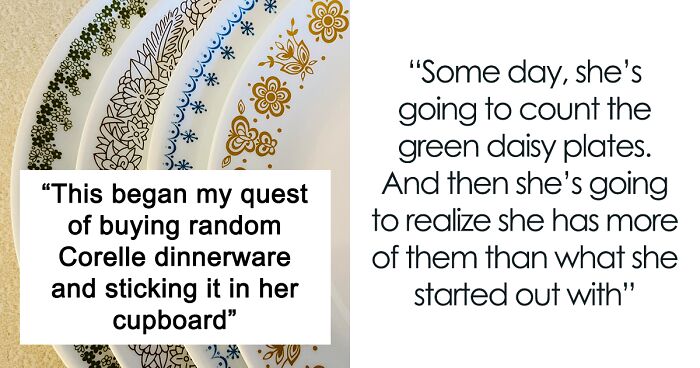 Daughter Commits To “Long Con” By Replacing Her Mom’s Broken Plate With Hilarious Alternatives