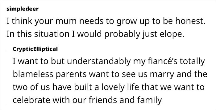 Sensitive Mom Cried For A Month As Dad Got New GF After Divorce, Bride Doesn't Want GF At Wedding