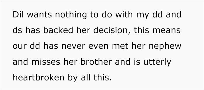 Family Drama Ensues After Woman Mocks Her SIL And She Overhears, Gets Cut Off From Brother’s Life