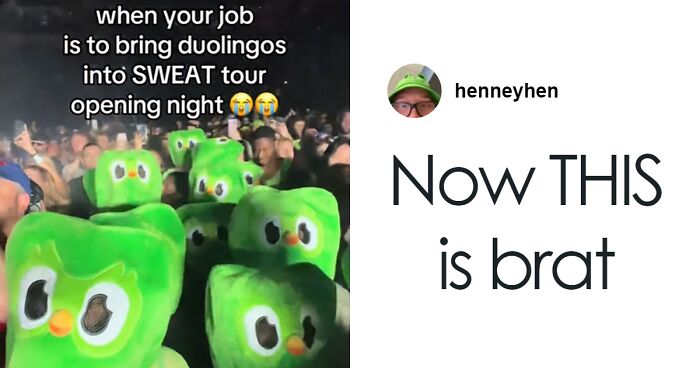 Duolingo Wears “Brat” Merch At Concert In Latest Marketing Move—It Gets Shoutout From Singer