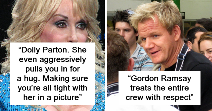 52 Celebrities People Were Pleasantly Surprised Were Nice In Real Life