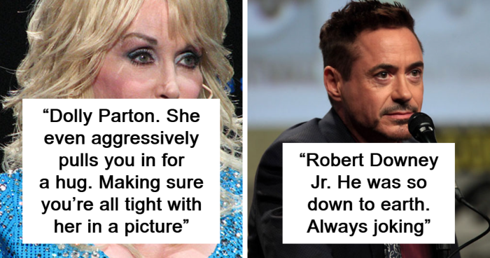 52 Times People Interacted With Celebrities And Were Stunned By How Nice They Were