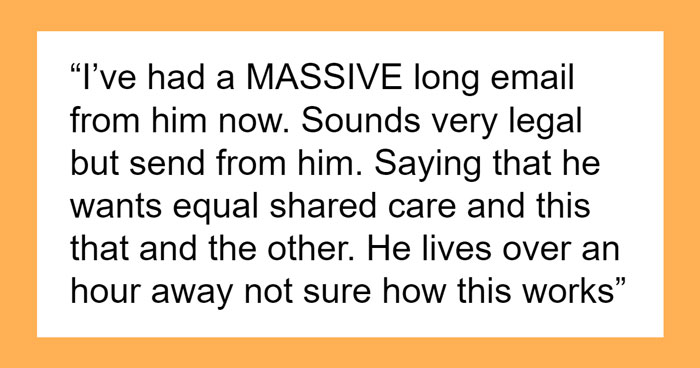 Ex Who Has Never Prioritized Child Suddenly Sends Long Email Asking For Joint Custody, Woman Suspicious