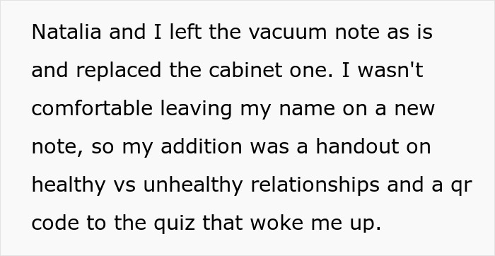 Woman Finds BF's Ex's Warning Note In His House, It Leads To Them Breaking Up