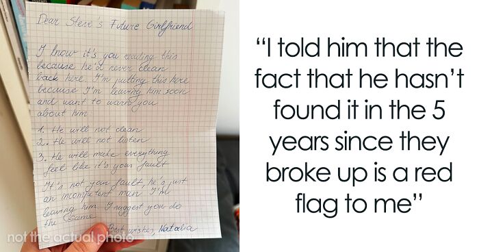 Woman Finds BF’s Ex’s Warning Note In His House, It Leads To Them Breaking Up