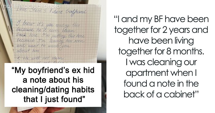 “Dear Steve’s Future Girlfriend”: Hidden Note Ends Relationship As Man’s Dirty Laundry Is Aired