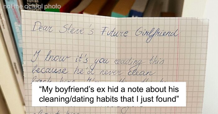 Ex’s Hidden Note Waits In The Back Of A Cabinet For 5 Years, Finally Exposes Man To His New GF